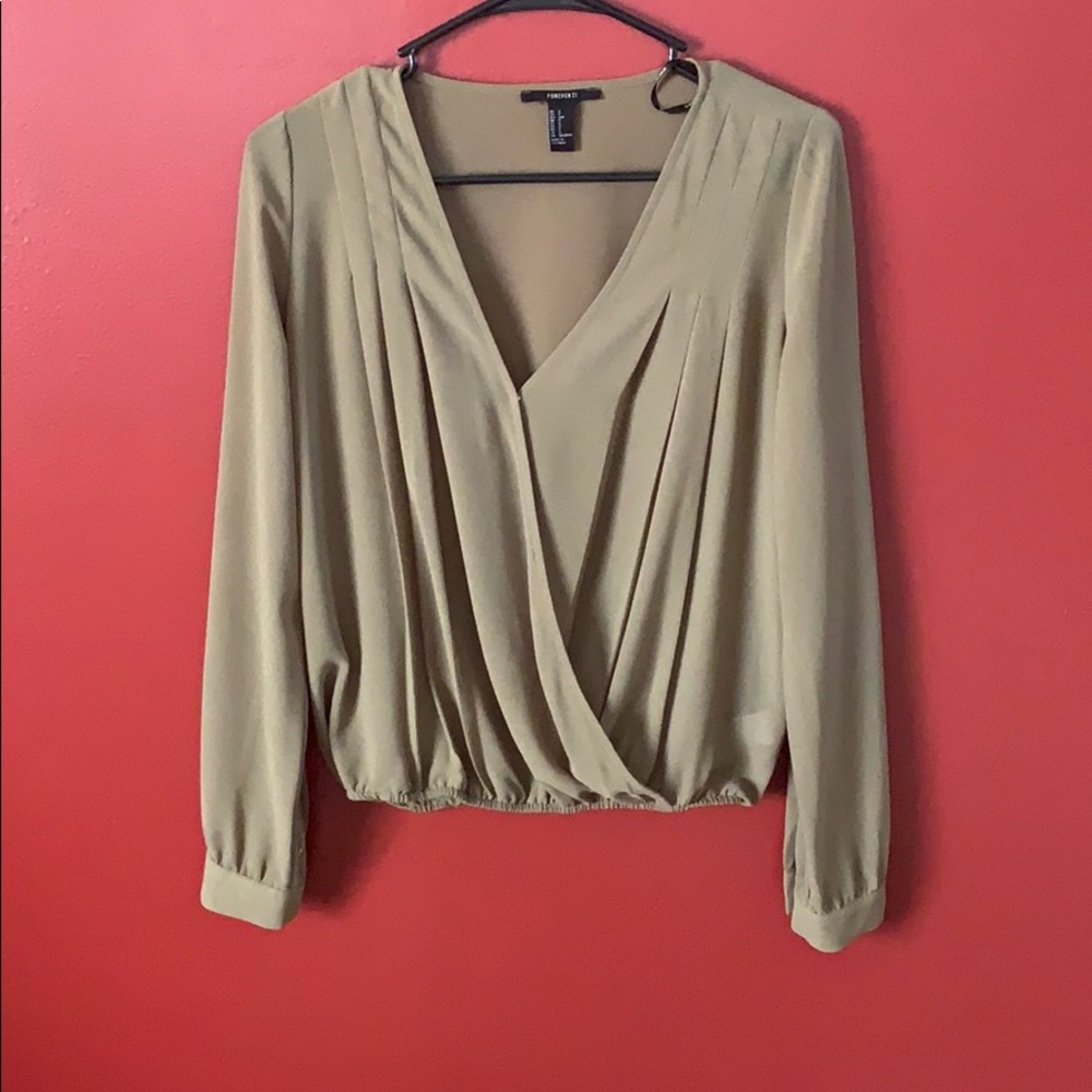 Long sleeve blouse